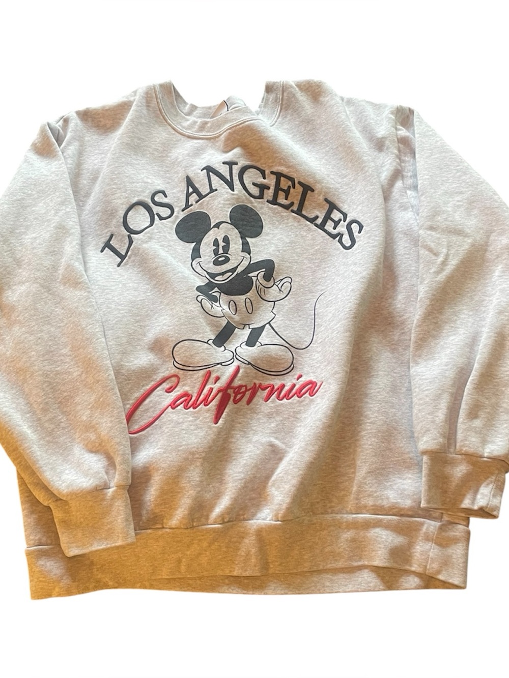Disney Mickey Mouse Los Angeles California Sweatshirt Women’s XL